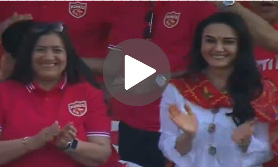 [Watch] Preity Zinta's Hilarious Reaction To MS Dhoni's First-Ball Duck Breaks The Internet